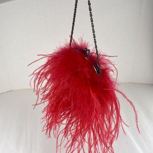 Ostrich Feather Bag